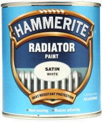 Hammerite Satin White Radiator Paint